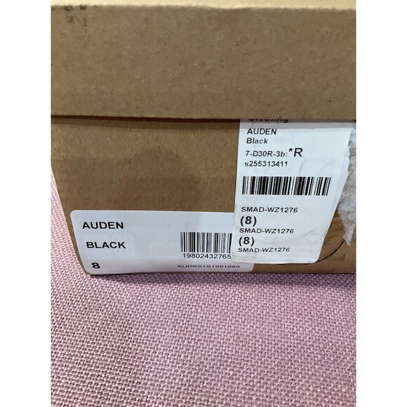 Steve Madden Womens Auden Ballet Flats in Black 8 with box Rhinestone Shoes - Picture 9 of 15